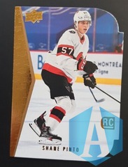 2021-22 UD '94-95 DIE CUT ROOKIES SHANE PINTO #RDT8 Gold Foil